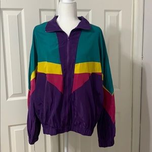 Vintage style windbreaker